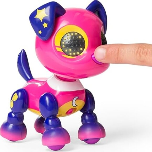 Zoomer Zupps Retriever Dusk Electra Interactive Puppy w/light, sounds New Sealed - Picture 4 of 16